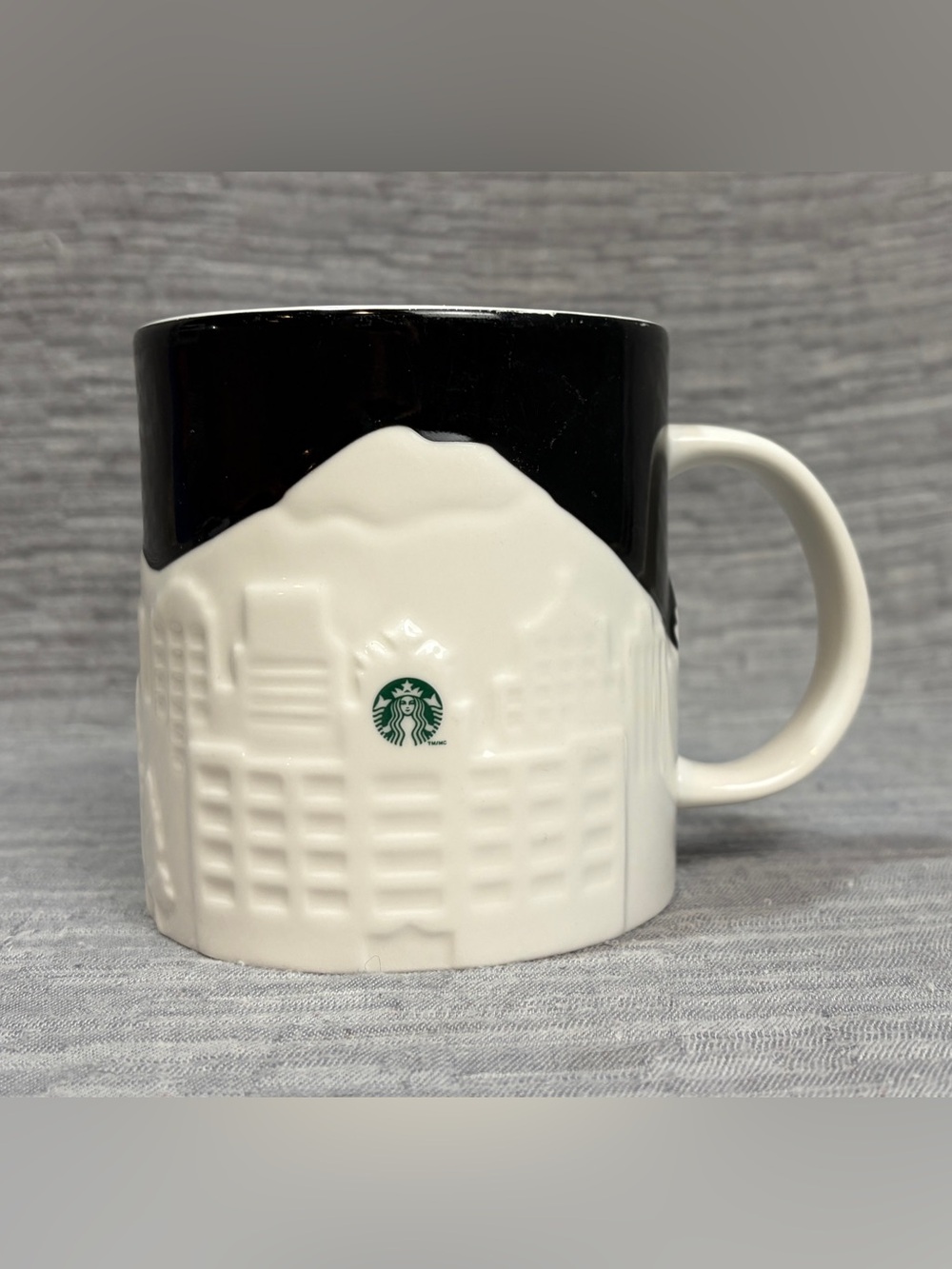 Starbucks Seattle 3D Relief 16oz mug from the 2012 Collector Series